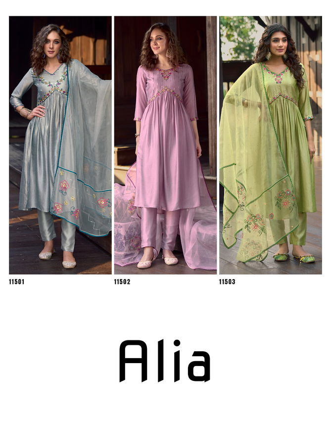 Alia By Lily And Lali Readymade Designer Salwar Suits Catalog